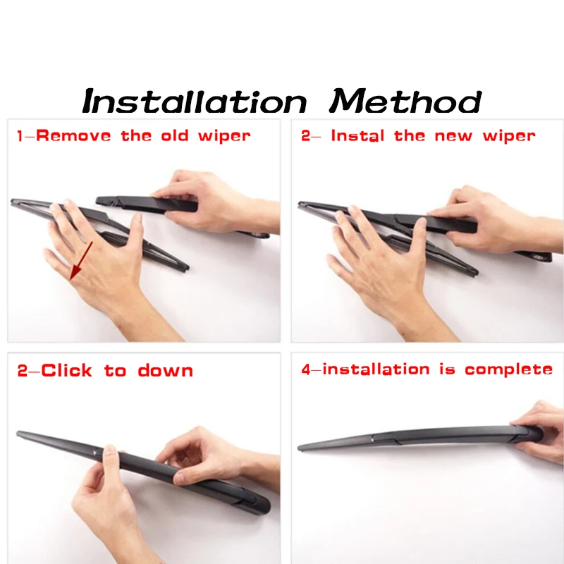 BEMOST авто лобовое стекло заднего стекла Щетка стеклоочистителя Мягкая