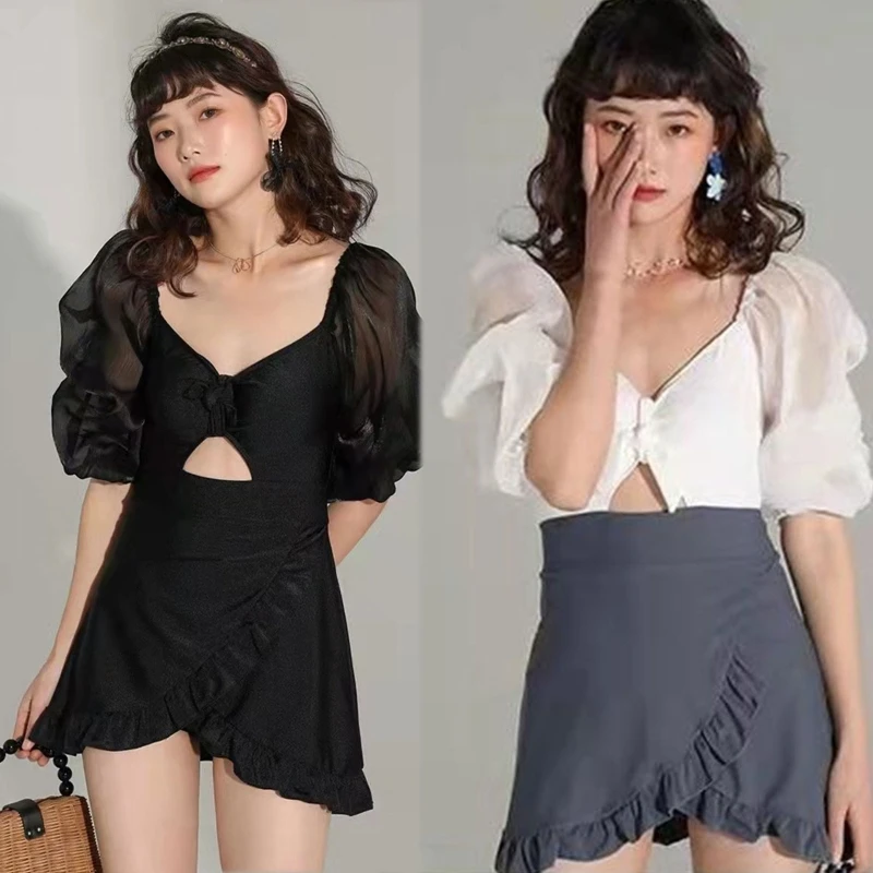 

Женское цельнокроеное платье для плавания, Корректирующее тело, купальный костюм с вырезами, купальные костюмы