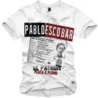 Лидер продаж, новая мужская футболка с принтом Пабло Эскобара, меделлина, футболка со спущенным лицом, футболки в стиле хип-хоп, уличная одежда, забавная футболка, модная футболка в стиле Харадзюку