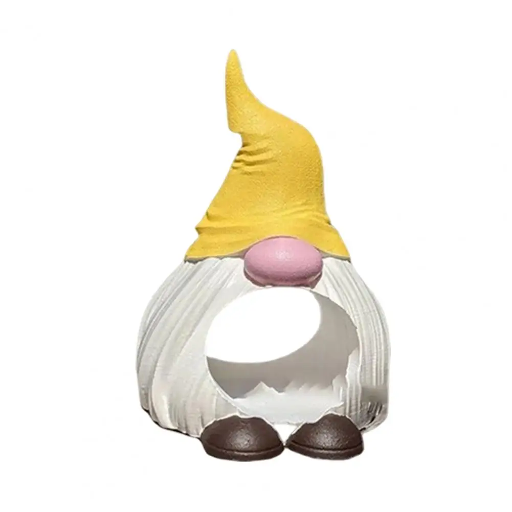 

Bird Food Dispenser Practical Creative Convenient Gnome Ornament Bird Food Container Outdoor Supply