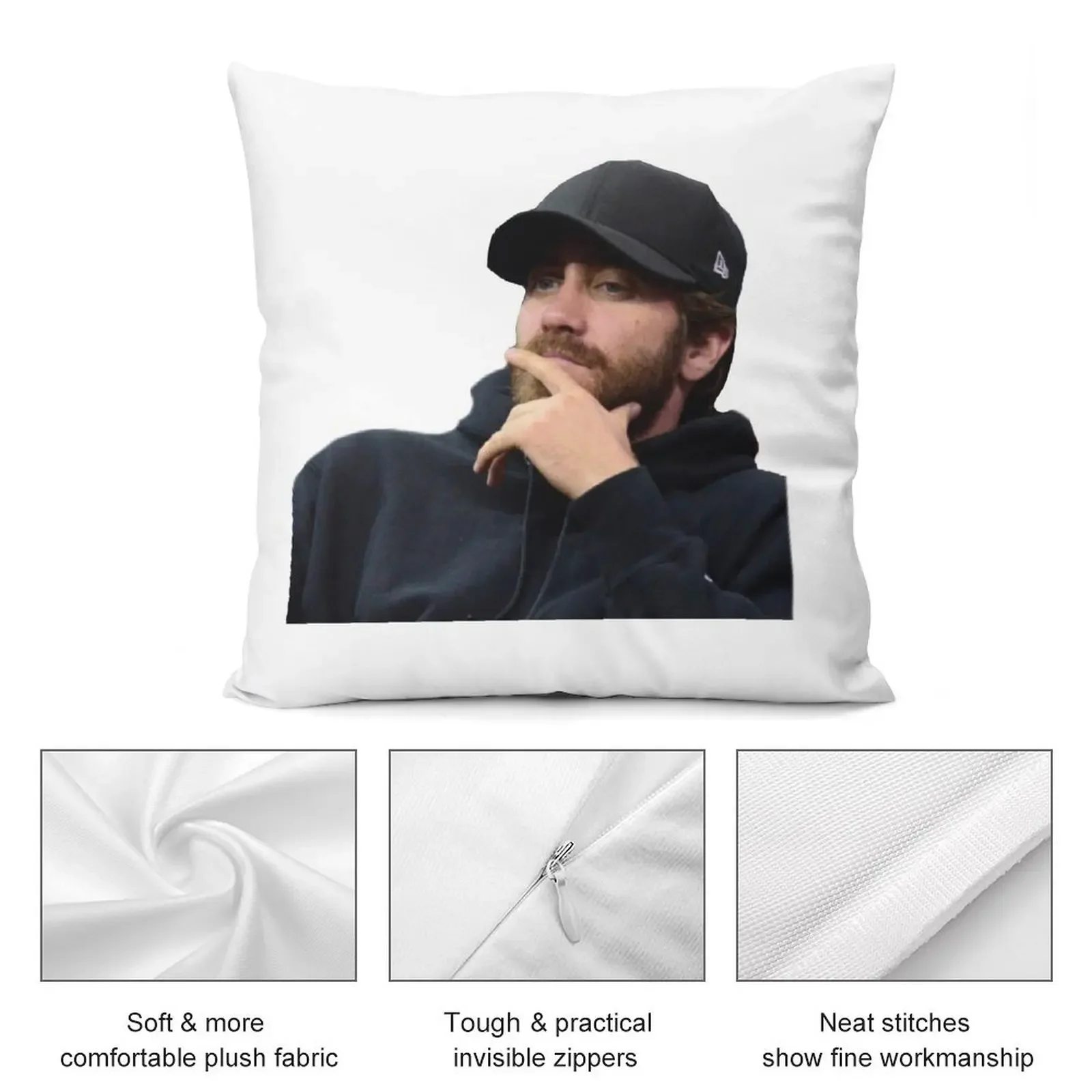 Чехол для подушки с изображением Джейка Gyllenhaal