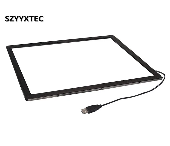 

Factory usb multi 37" 10 points usb ir touch screen panel kit for LCD monitor free fast shipping