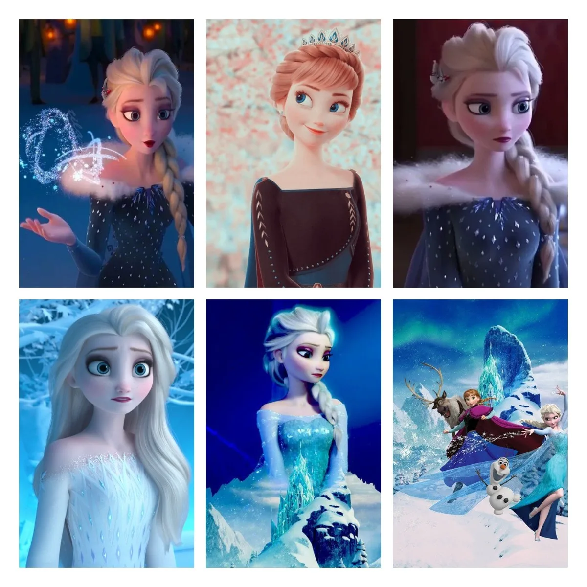 

Алмазная 5D картина «сделай сам» из Диснея «Холодное сердце», Эльза, Анна, принцесса, полноразмерная/круглая Алмазная вышивка, наборы для выш...