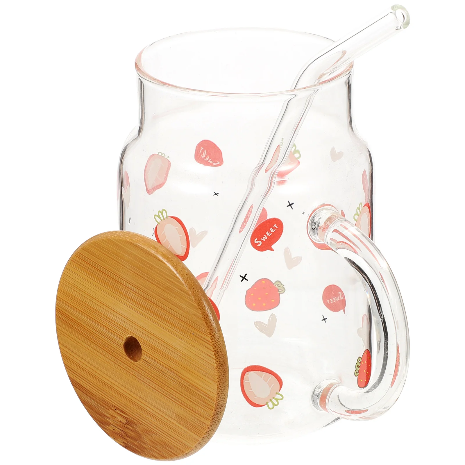 

Water Bottle Straw Clear Espresso Cup Glass Pipette Water Bottle Glass Glass Coffee Cup Tea Cups Juice Strawberry Glass