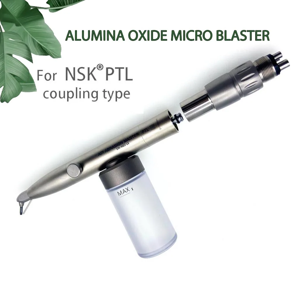 

M&Y dental Alumina Air Abrasion Polisher Microetcher Sandblasting Sandblaster airflow fit NSK PTL coupling with water spray