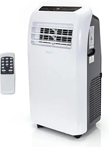 

SLPAC 3-in-1 Portable Air Conditioner with Built-in Dehumidifier Function,Fan Mode, Remote Control, Complete Window Mount Exhaus