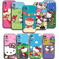 hello kitty 2022 phone cases for xiaomi poco f3 gt x3 gt m3 pro x3 nfc redmi note 9 10 pro 5g cases funda soft tpu carcasa