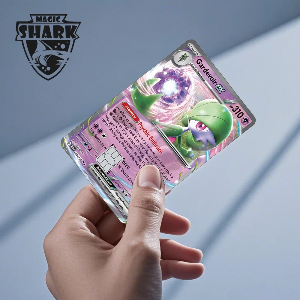 Фото EX Mega Venusaur Charizard Blastoise Rayquaza Mewtwo Dragonite Pokemons ПВХ матовая наклейка пленка для дебетового банка кредитная карта №5