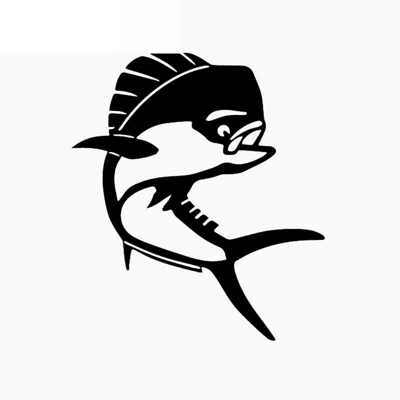 

Maxi Fish Sea Life наклейки Высокое качество украшение для стекла автомобиля личность ПВХ водонепроницаемые наклейки Черный/Белый, 16 см * 14 см