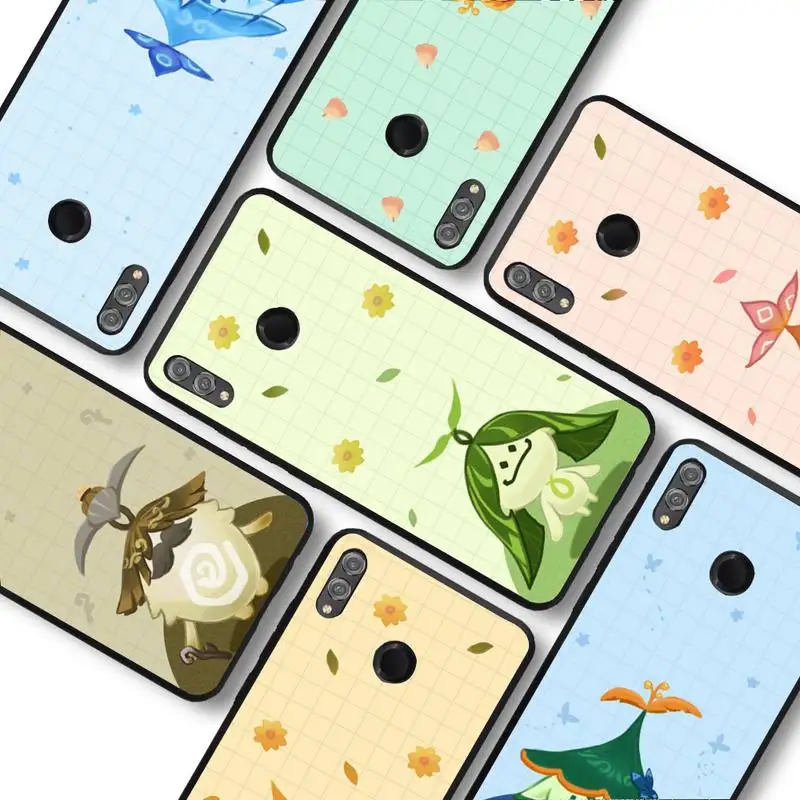 

RuiCaiCa Genshin Phone Case for Samsung A51 A30s A52 A71 A12 for Huawei Honor 10i for OPPO vivo Y11 cover