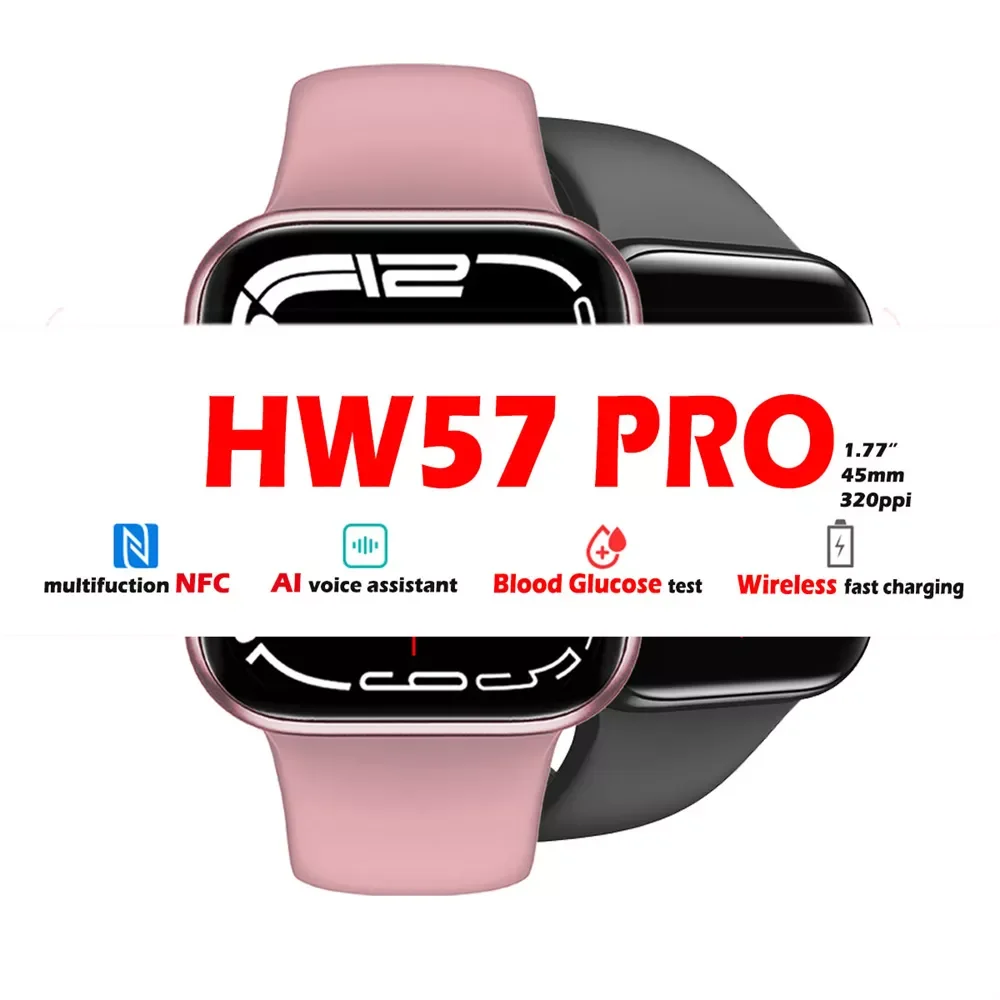 

Смарт-часы IWO HW57 Pro женские с поддержкой NFC и голосовым помощником