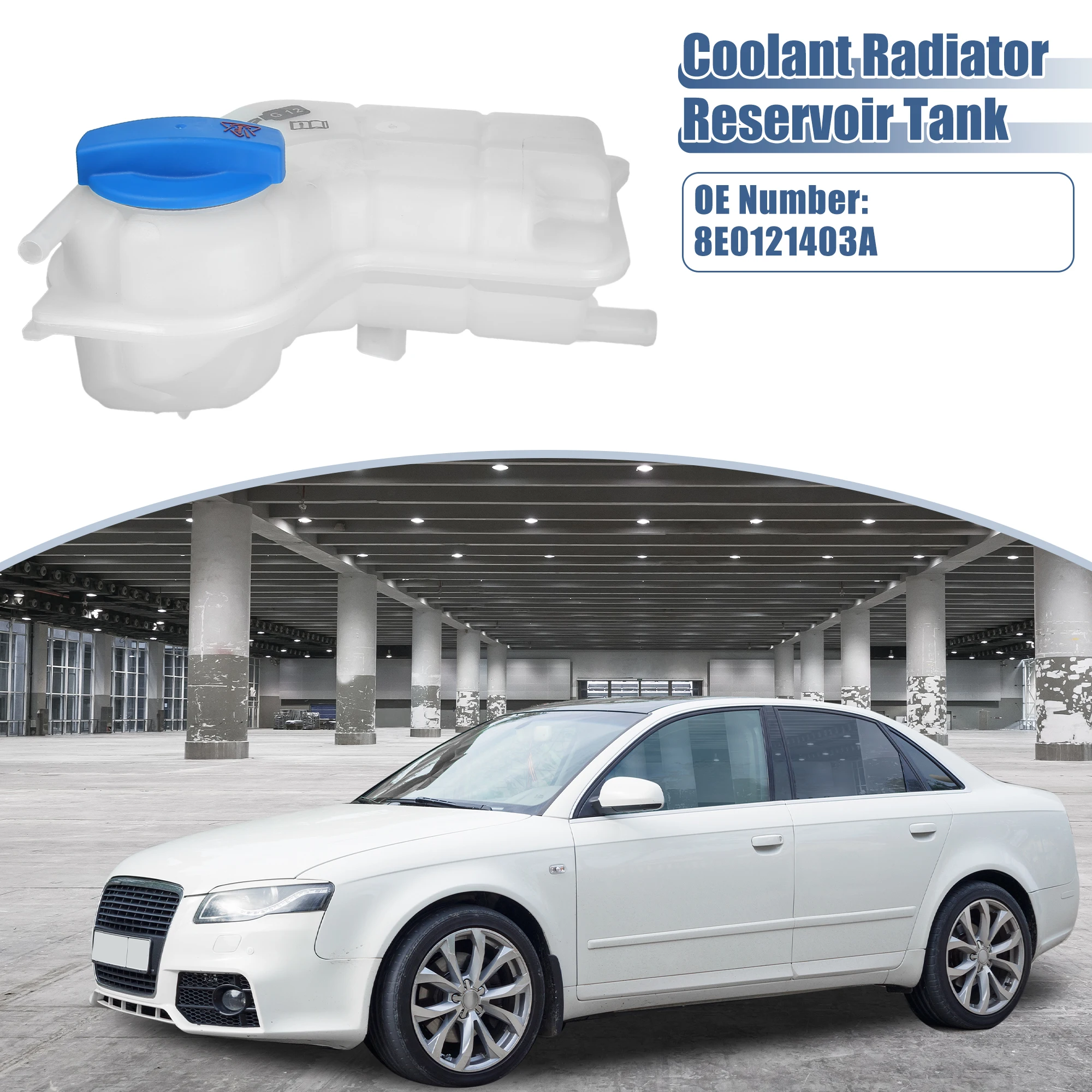 Бачок радиатора охлаждающей жидкости UXCELL 8E 0121403 Расширительная бутылка перелива