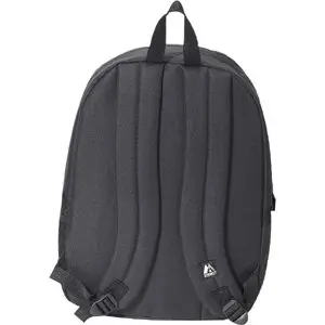 Everest Backpack with Front Mesh Pocket, Dark Gray Black