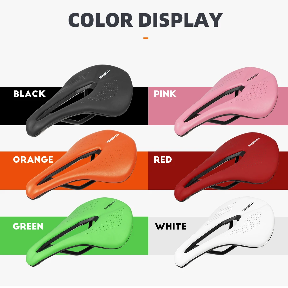 TOSEEK EVA Супер Легкое Дышащее Удобное Велосипедное Седло MTB Шоссейный Гоночный