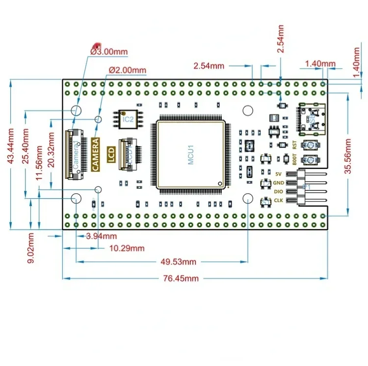 Основная плата разработки STM32H723ZGT6 заменяет минимальную систему 407 более 750 773