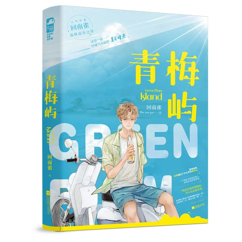 

New Green Plum Island Chinese Novel Hui Nan Que Modern Urban Youth Literature Love Romance Novels Fiction Book