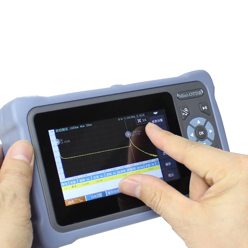 

Tester Reflektometer Mini Handheld 1310 1550 OTDR Single Mode Smart Micro