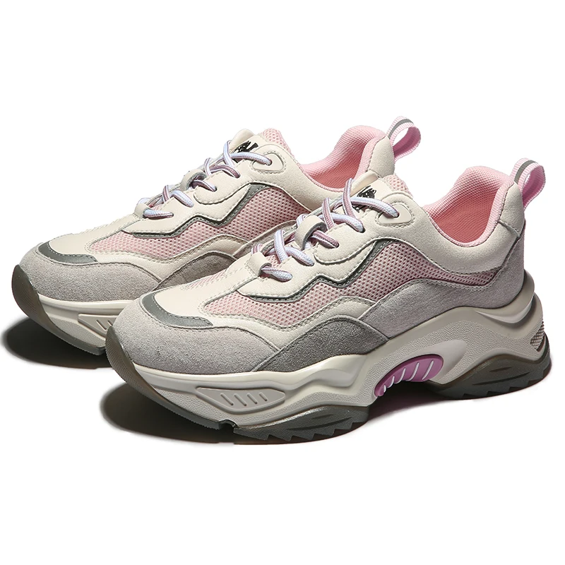 Goldencamel Official Original Women's Sneakers Outdoor Leisure Running Shoes Sports Jogging Breathable Chunky Sneaker Female