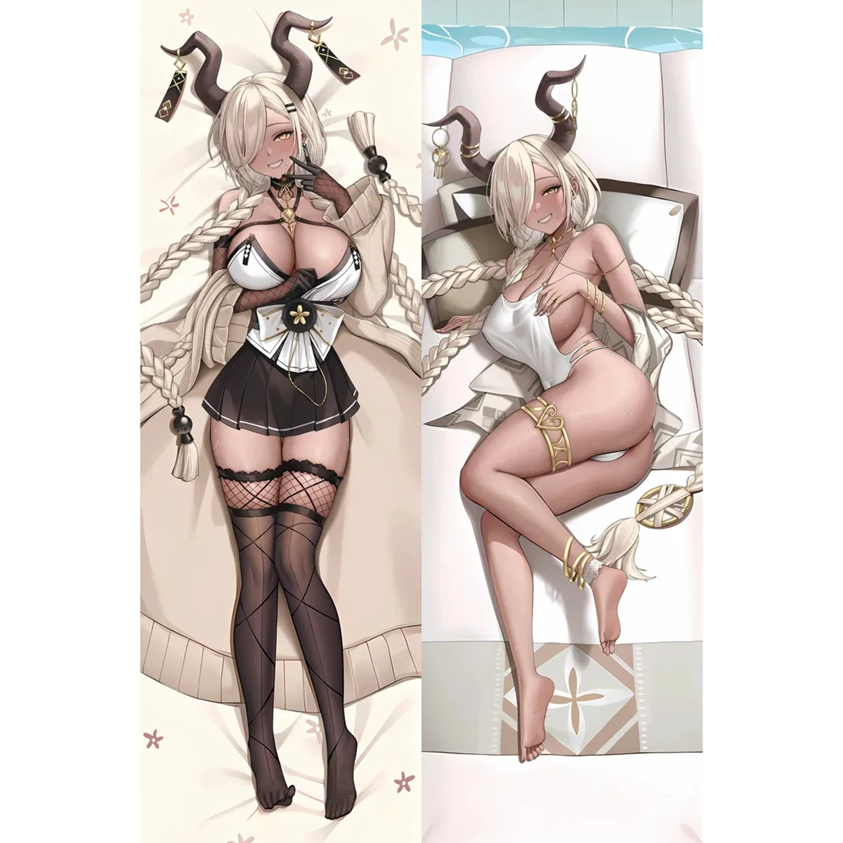 Dakimakura аниме Owari Azur Lane AI иллюстрации большая грудь двухсторонний принт наволочки