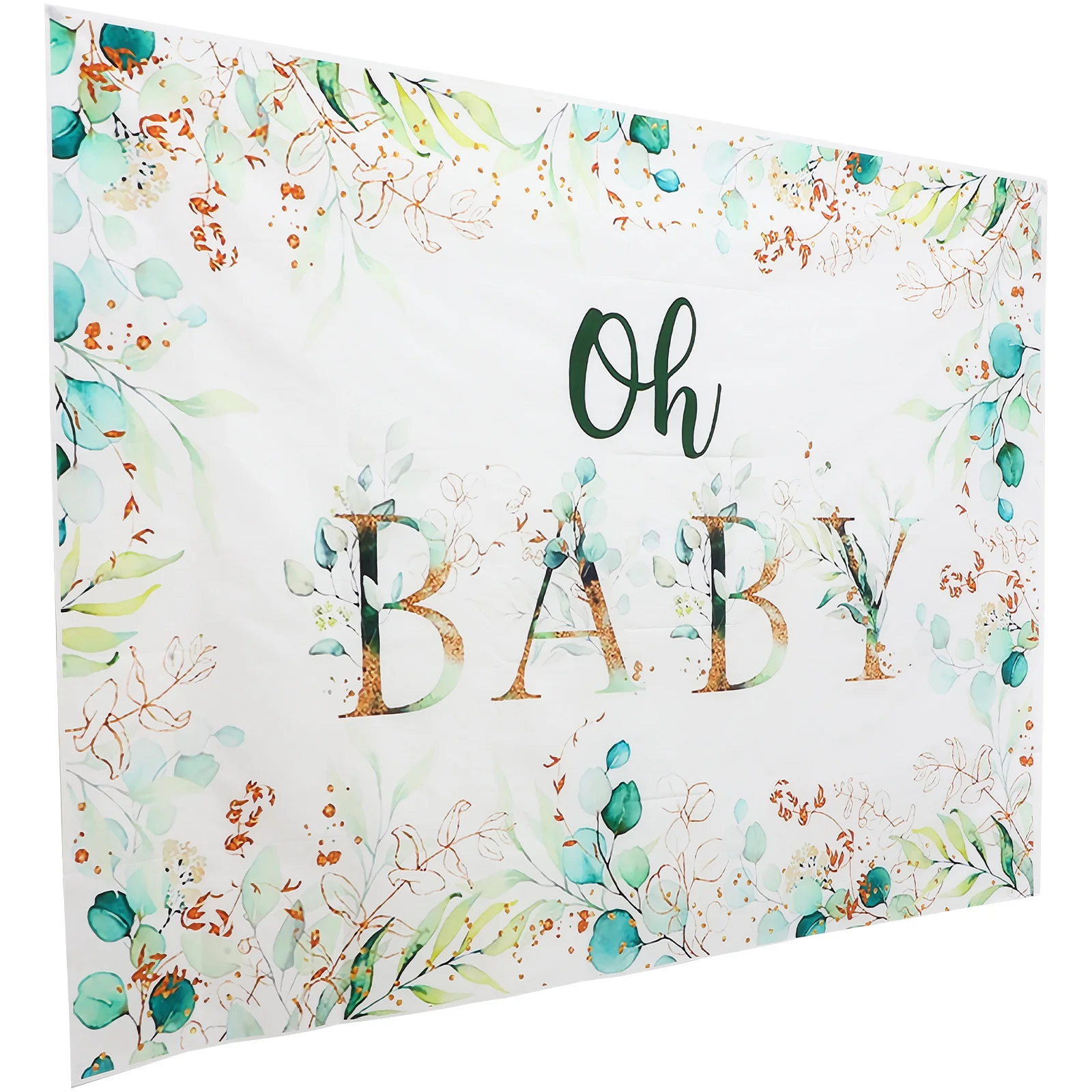 

Bath & Bathing Accessories Baby Decoration Adorable Wall Backdrop Boy Cartoon Leaf Vinyl Accessory