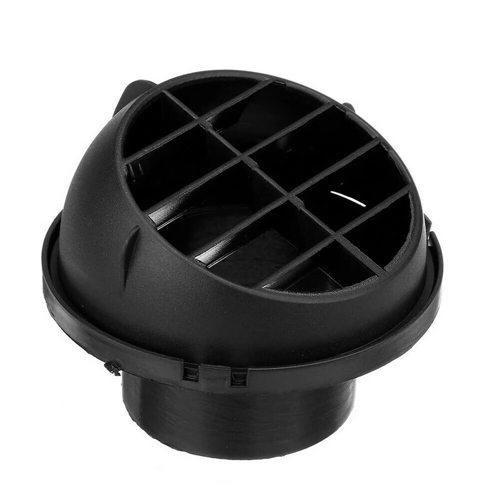 

2Pcs 75mm Dia Heater Pipe Ducting Piece Warm Air Outlet Vent Black For Webasto Diesel For Eberspacher Fuel Heater Air Outlet