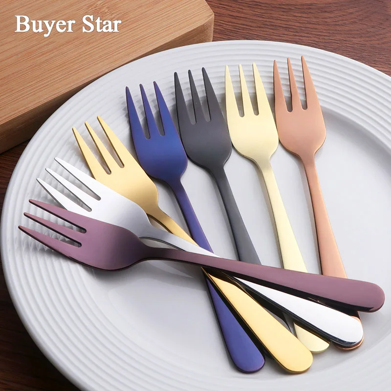 Buyer Star 18/10 Stainless Steel Dinner Fork 5.6-Inch Set of