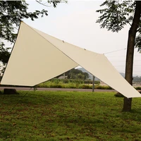 multifunctional outdoor awnings waterproof sunscreen garden shelters hexagonal camping tent exquisite workmanship frameless tent