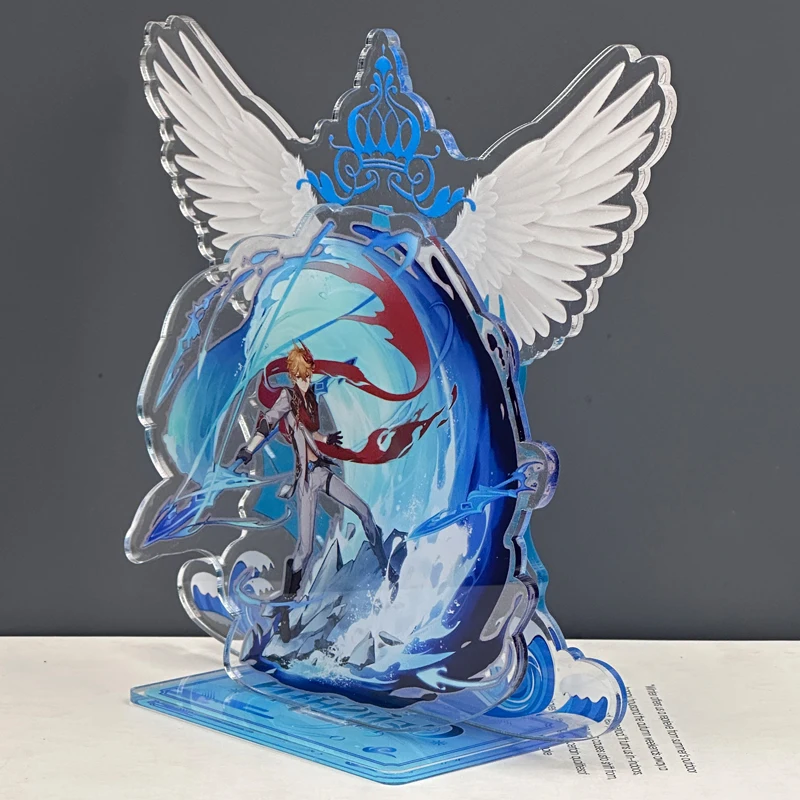 Аниме Genshin Impact Neuvillette Furina Balladeer Nahida Hu Tao косплей акриловый стоячий знак настольный