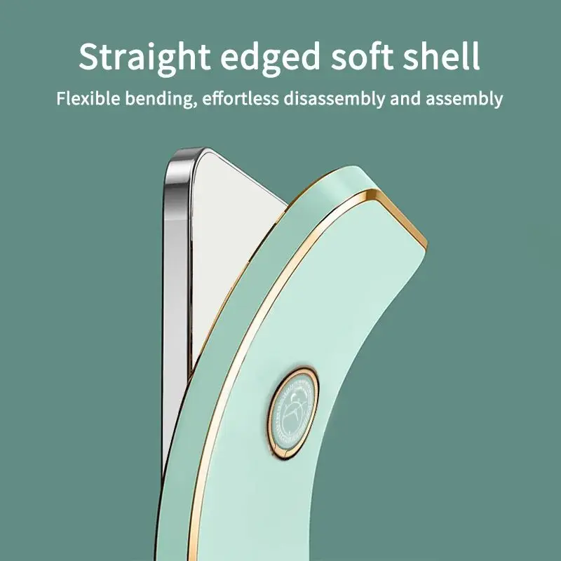 w jednolitym kolorze silikonowe etui na telefon do Samsung Galaxy S24 S23 S22 S21S20 Ultra Plus FE 5G z pierścieniem i miękką tylną obudową