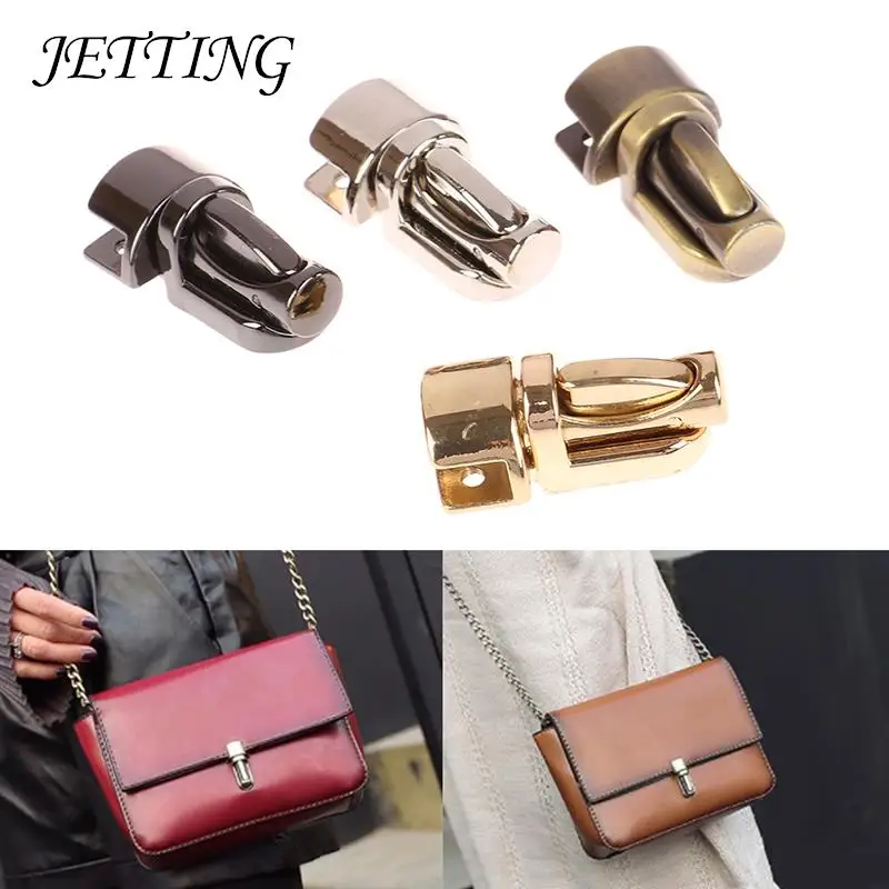 

1Pc High Quality Leather Bag Case Handbag Purse Accessories Durable Metal Column Tuck Lock Closure Catch Clasp Buckle Fasteners