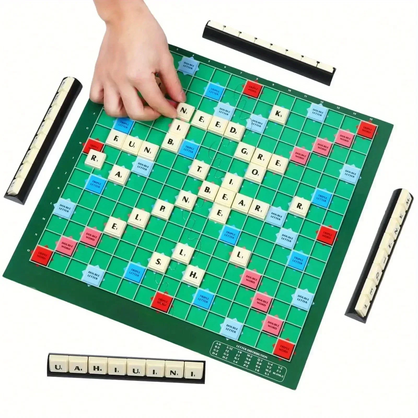 1 шт. английский пасьянс Scrabble шахматы с алфавитом алфавит настольная
