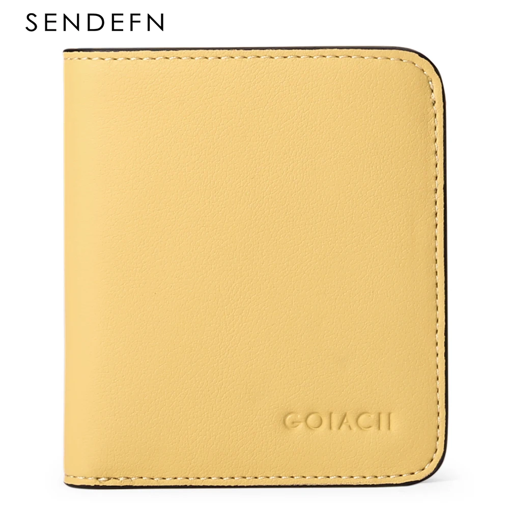 Women Wallets PU Leather Female Purse Mini Solid Multi-Cards Holder Coin Short Wallets Slim Small Wallet Zipper Hasp