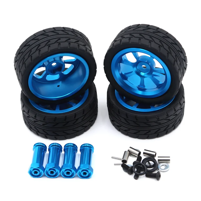 

Metal Upgrade Widened Adapter + 65mm Wheel For WLtoys 144010 144001 144002 124016 124017 124018 124019 RC Car Parts