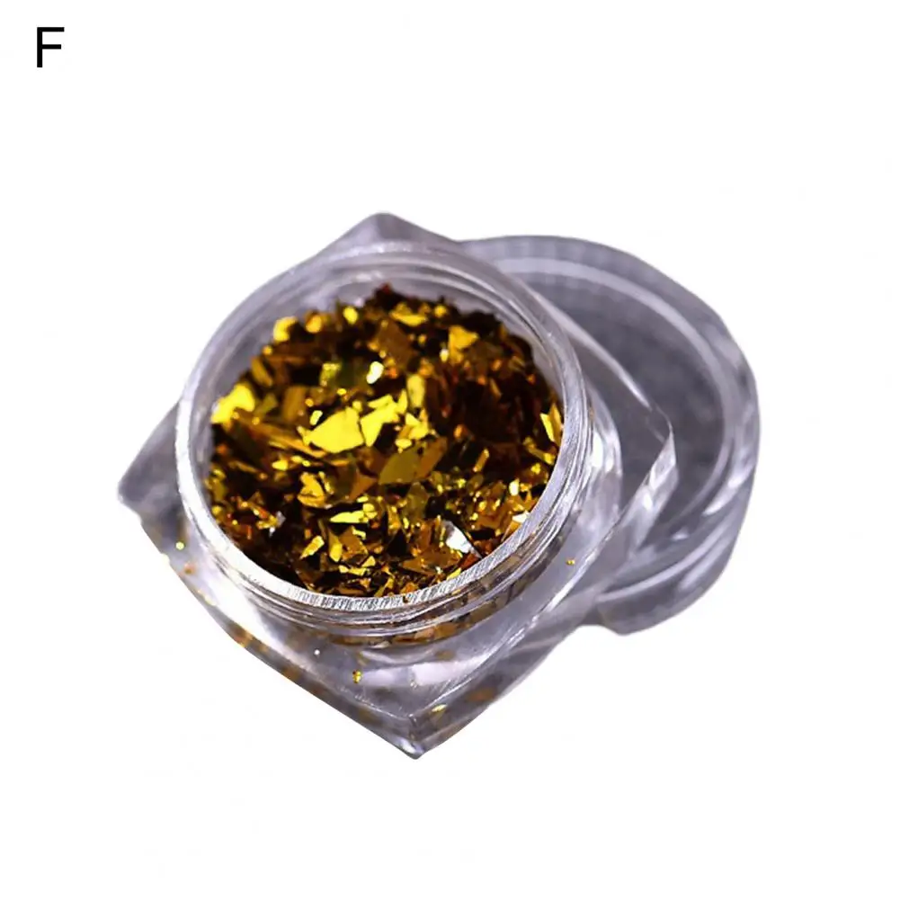 

1 Box Exquisite Nail Sequin 6 Styles Nail Flake Mixed Size Nail Art Glitters Shining DIY Nail Sequins Designs Decorative