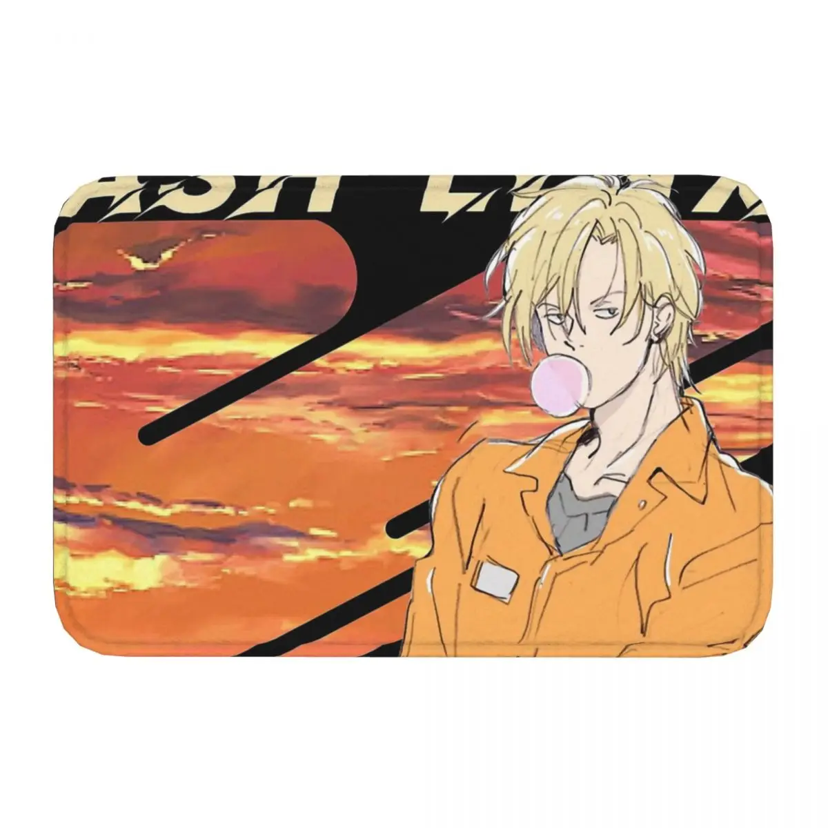 Banana Fish Ash Lynx Okimura Eiji Manga Aime Non-slip Doormat Ash Lynx2 Bath Kitchen Mat Prayer Carpet Home Modern Decor images - 6