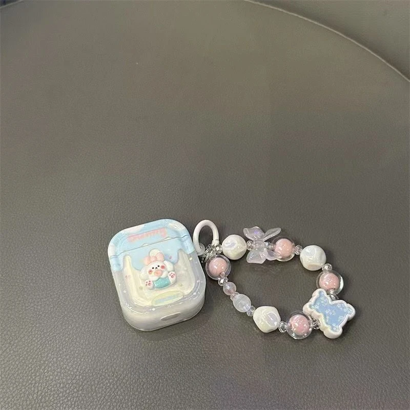 Чехол для AirPods 2 Pro 3 с рисунком мороженого