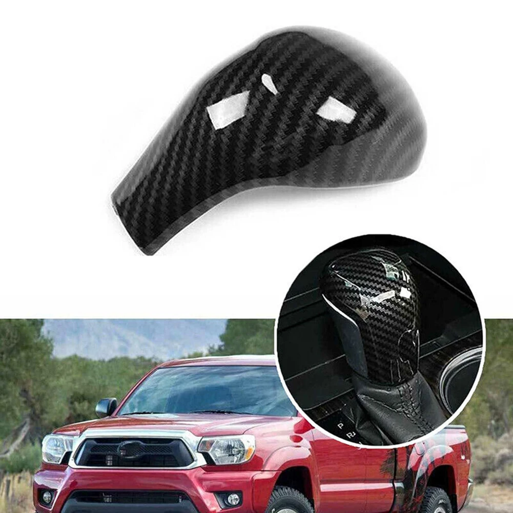 

Trim Shift Knob Cover Black Cover Front Trim Mouldings Trim Replacement 1pcs ABS Plasitc Carbon Fiber Brand New