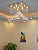 modern crystal pendant lights for living room luminarias para sala plafon pendant lamp fixture for bedroom ac 100 guaranteed