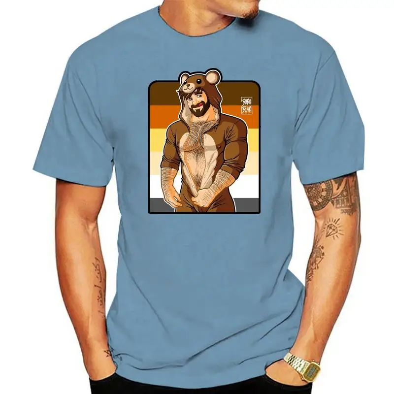 

Camiseta clásica para hombre, prenda de vestir, con estampado de ositos de peluche, el orgullo de Adán, top