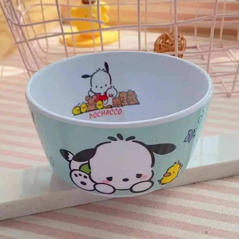 Новинка миска Hello Kitty Sanrios мультяшная чаша Cinnamoroll Kuromi моя мелодия понравило для