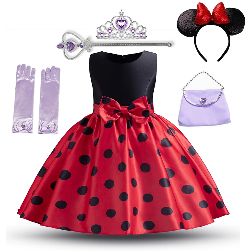 Мини-платье для девочек с изображением мыши детский Пасхальный костюм косплея на