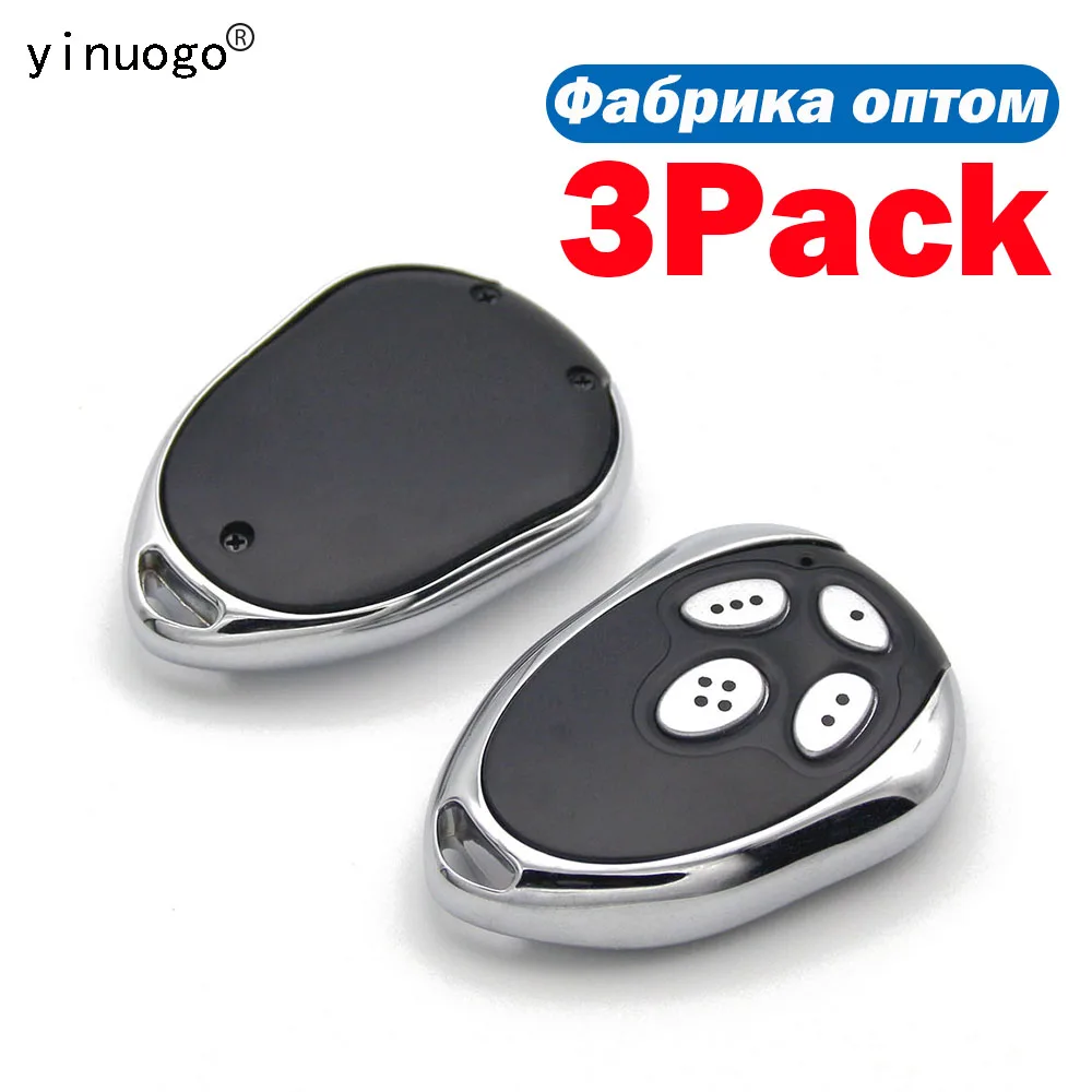 

3PCS Alutech AT-4 Garage Door Remote Control Rolling Code 433MHz Remote Control for Gate Newest