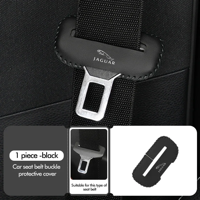 

Защитный чехол с пряжкой автомобильного ремня безопасности, аксессуары против царапин для Jaguar XF XJ XFR XKR S-Type F-Type X-Type F-Pace I-Pace