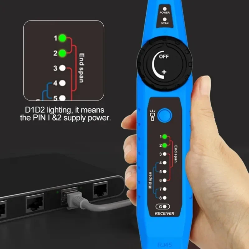 FANYUE NF-810 Тестер сетевого кабеля Трекер проводов Diggnose Testeur RJ11 RJ45 Cat5 Cat6 Телефонный