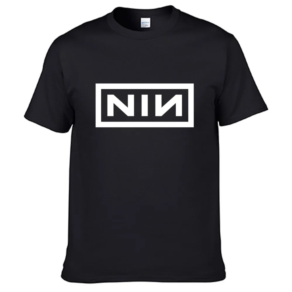 

2023 Classical NINE INCH NAILS Summer Print T Shirt Clothes Popular Shirt Cotton Tees Amazing Short Sleeve Unique Tops