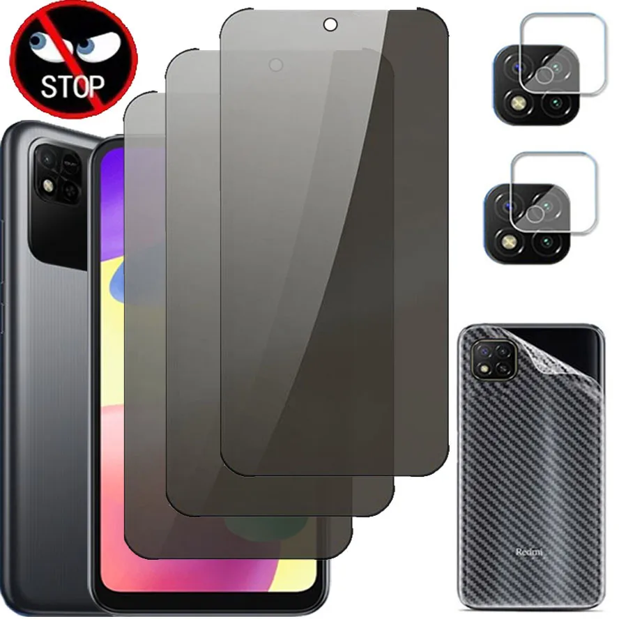 

película de privacidade For Redmi note 12 Pro Privacy Glass Redminote 12 Pro Screen Protector Redmi 10 5G 2022 Anti-spy Tempered Glass xiomi Redmi note 12 Pro Anti-Glare Protective Glass Redmi10C Anti-Peep Film 2022