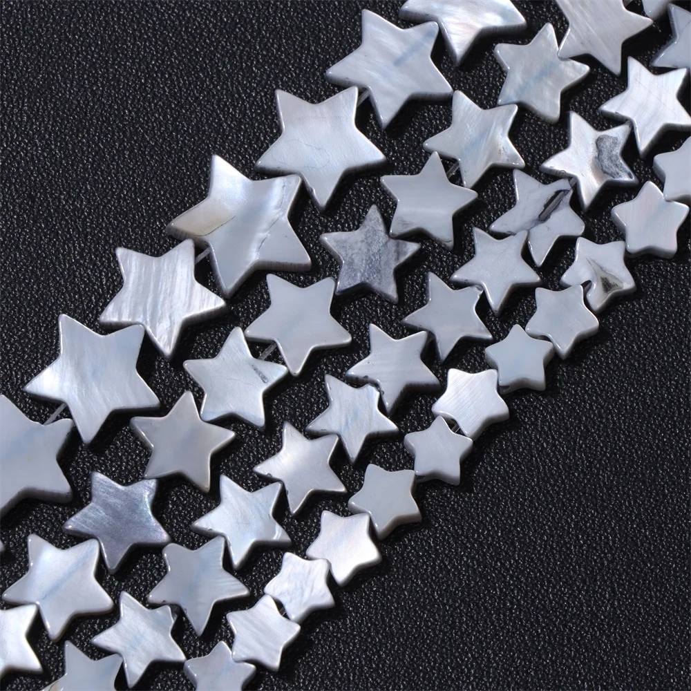 6 8 10 12mm Colorful Dyeing Flat Beas Shell Star Pearl Spacer Beads For Jewelry DIY Handmade Bracelet Necklace Accessori - купить по