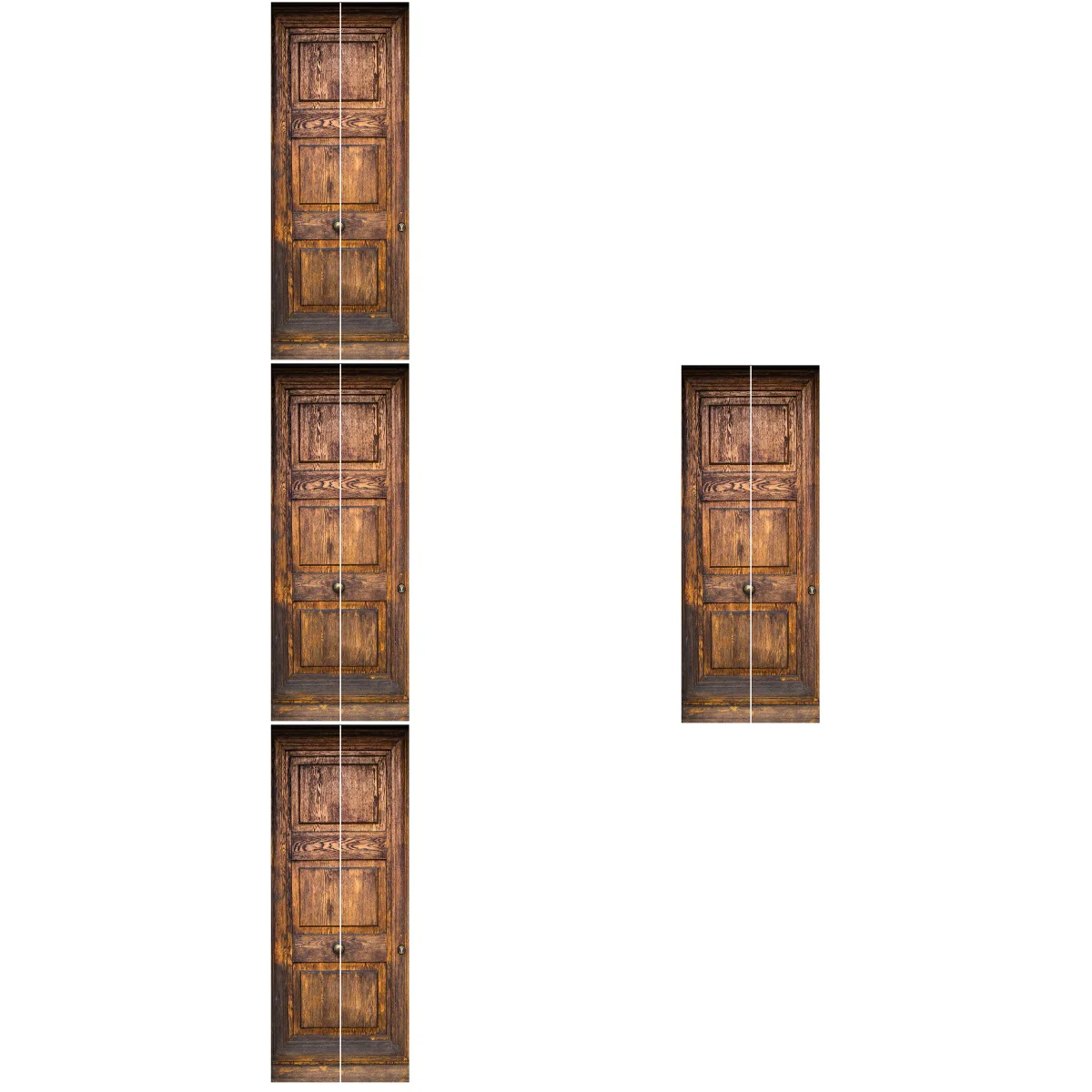 

Wall Door Decals Stickers Sticker Decorhome Bedroom Kitchen Removable Retro Pvc Vinyl Fake 3D