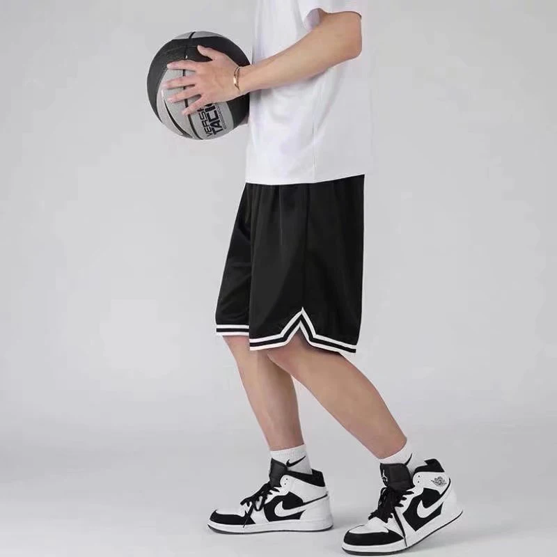 

Шорты Мужская Летняя одежда трендовая повседневная спортивная пляжная одежда выше колена свободные пятиконечные баскетбольные брюки