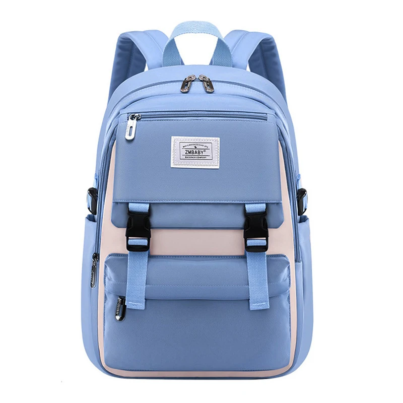 

YUNFANG High School Bags for Girls Student Many Pockets Waterproof School Backpack Teenage Girl High Quality Campus Backpack